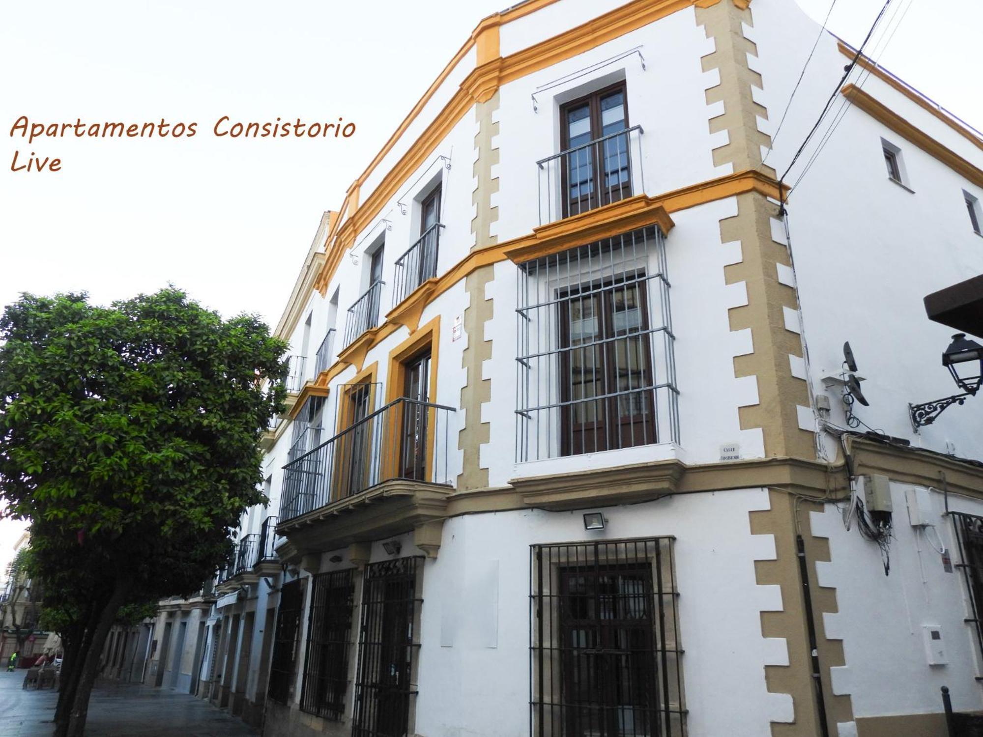 Apartamentos Consistorio Live Jerez de la Frontera Ngoại thất bức ảnh